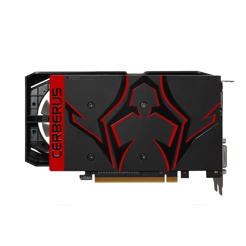 Placa gráfica Asus CERBERUS GeForce GTX 1050 Ti 4GB GDDR5 - detalhe do cartão - Item5