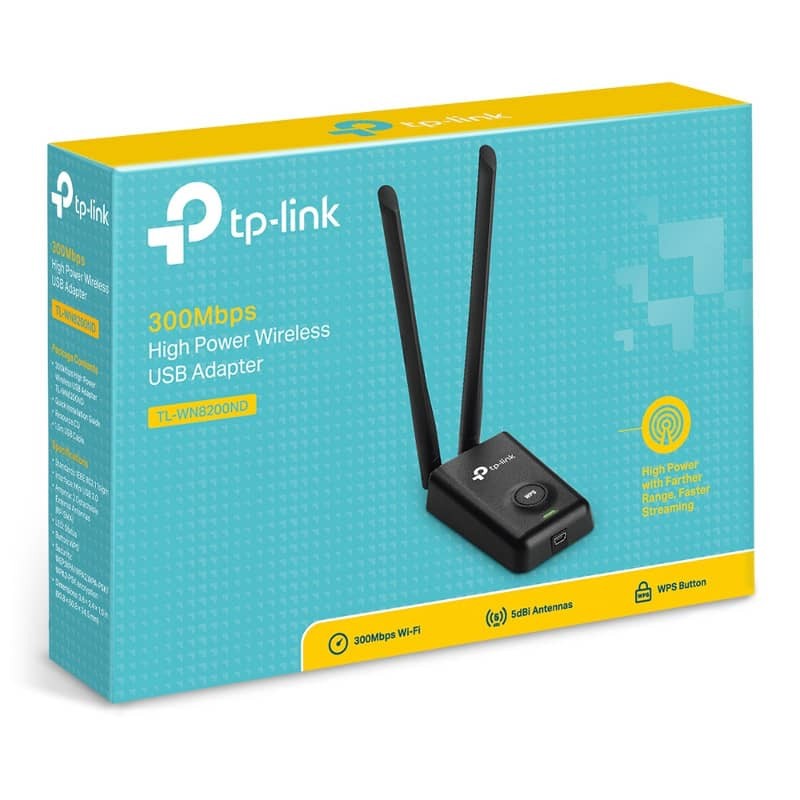 TP-LINK TL-WN8200ND Adaptador USB Inalámbrico de Alta Potencia a 300Mbps - Ítem4