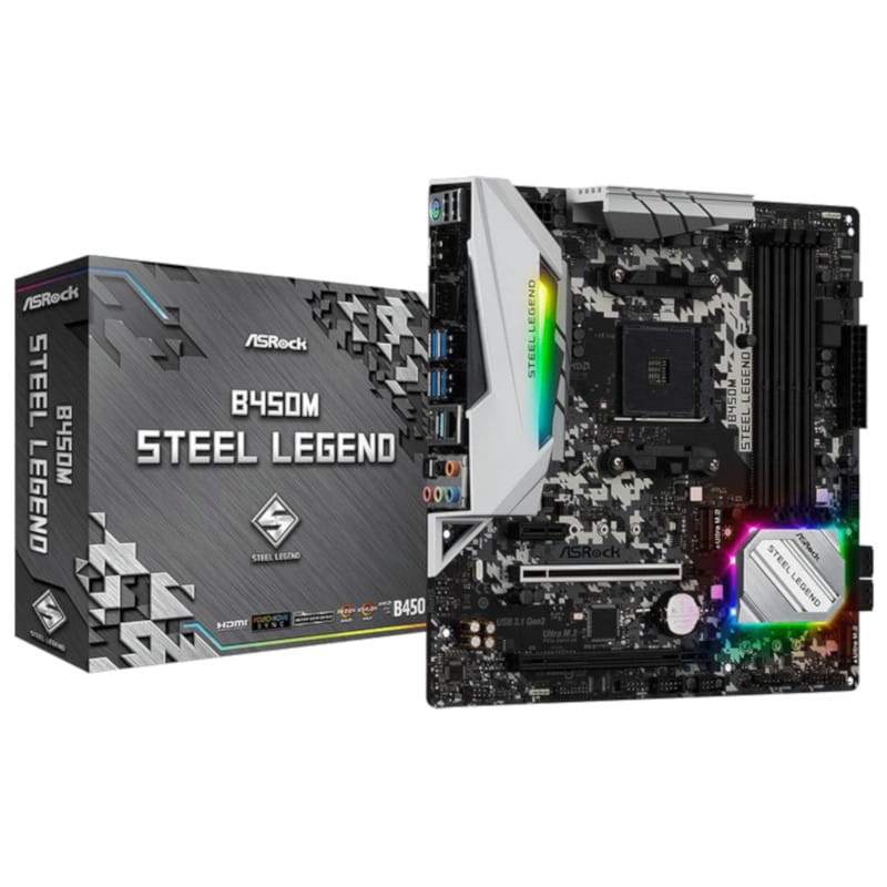AsRock B450M Steel Legend AM4