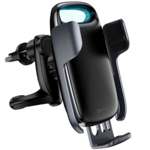 Baseus Milky Suporte Smartphone para Carro Carregador Sem Fio 15W
