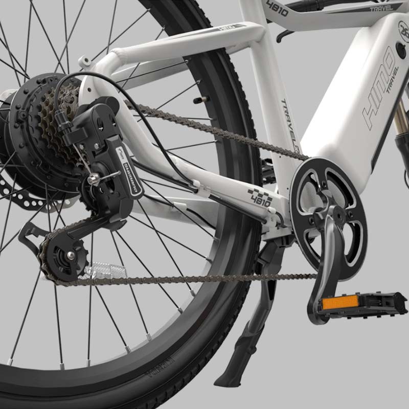 Bicicleta Eléctrica MTB Xiaomi HIMO C26 Max Gris - Ítem4