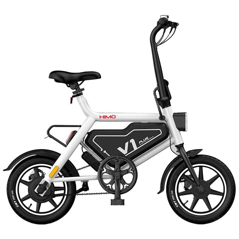 Bicicleta Elétrica Dobrável Xiaomi HIMO V1 Plus Branco