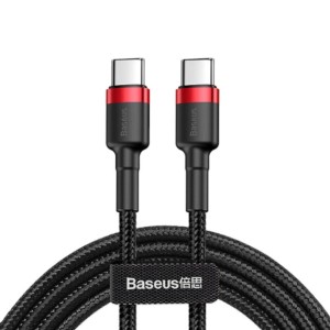 Cabo Baseus USB tipo C para USB tipo C 60W