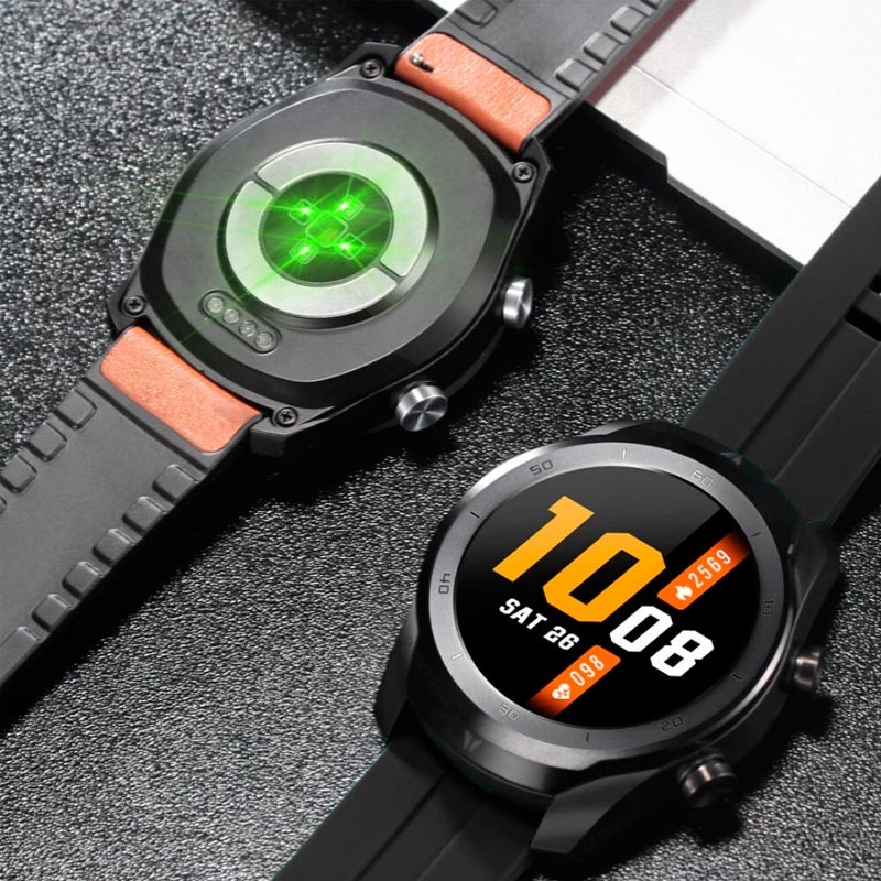 Dt79 Ecg Smart Watch Men Ip67 Waterproof Bluetooth Call 360 - AliExpress