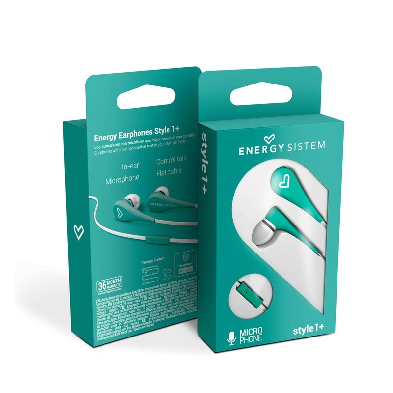 Energy Earphones Style 1+ Mint - Item6