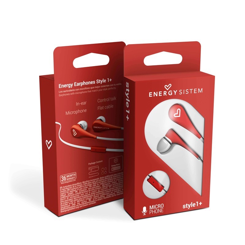 Energy Sistem Style 1+ Red - Auriculares - Ítem6