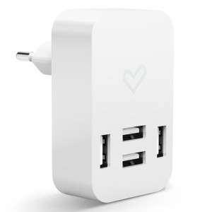 Energy Home Charger 4.0A Quad USB