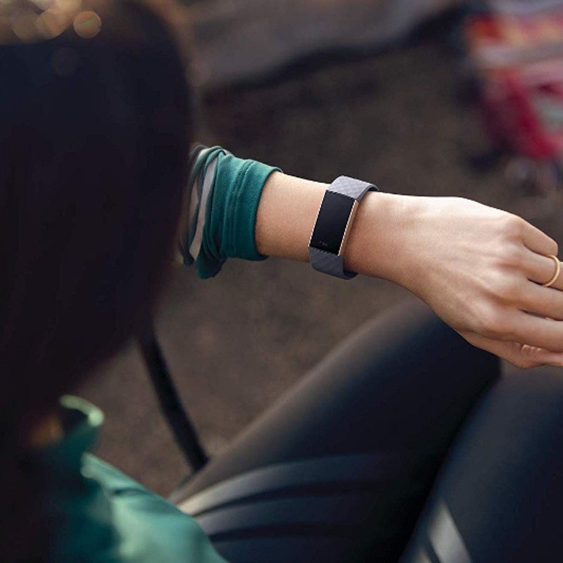 Fitbit Charge 3 Bleu Gris / Or Rose - Bracelet d'Activité - Class B Refurbished - Ítem4