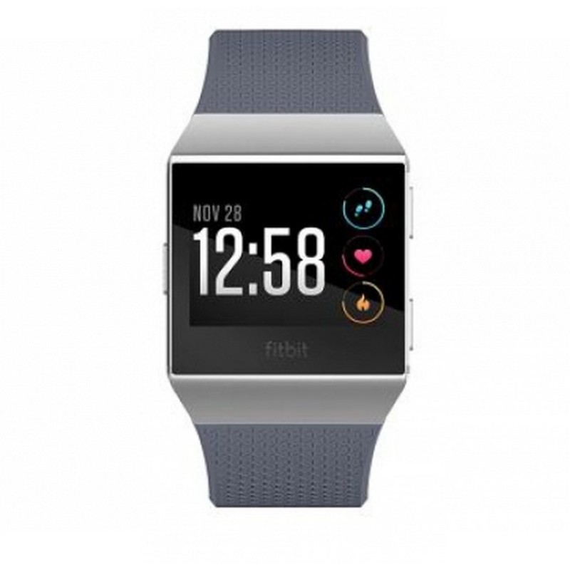 fitbit ionic silver grey