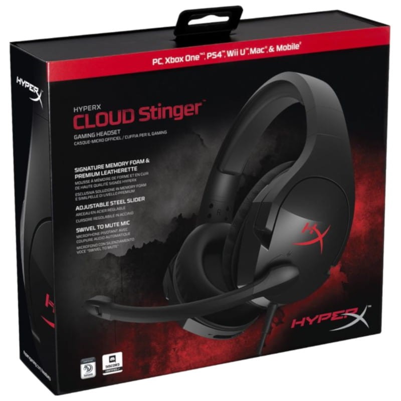 Kingston HyperX Cloud Stinger Core - Auriculares Gaming - Ítem7