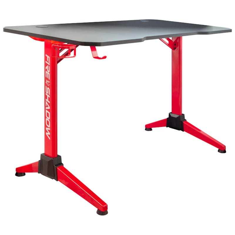 Mesa Gaming White Shark Fire Shadow - Ítem