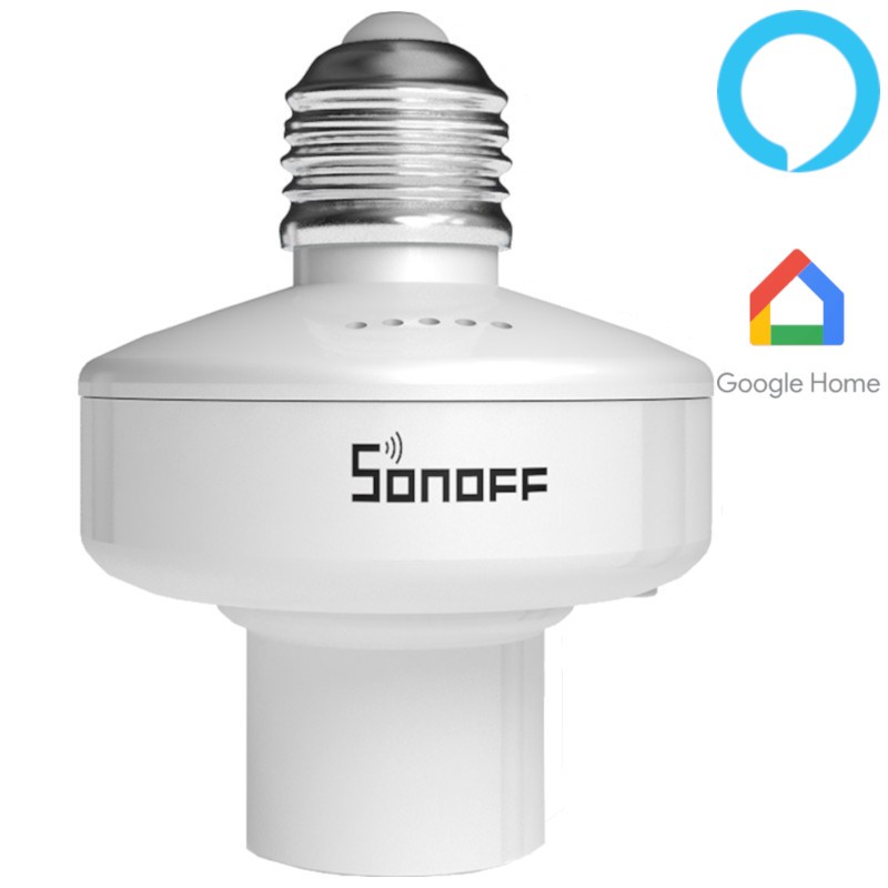 Porta-lâmpadas inteligente Sonoff Slampher R2 WiFi + RF 433 MHz