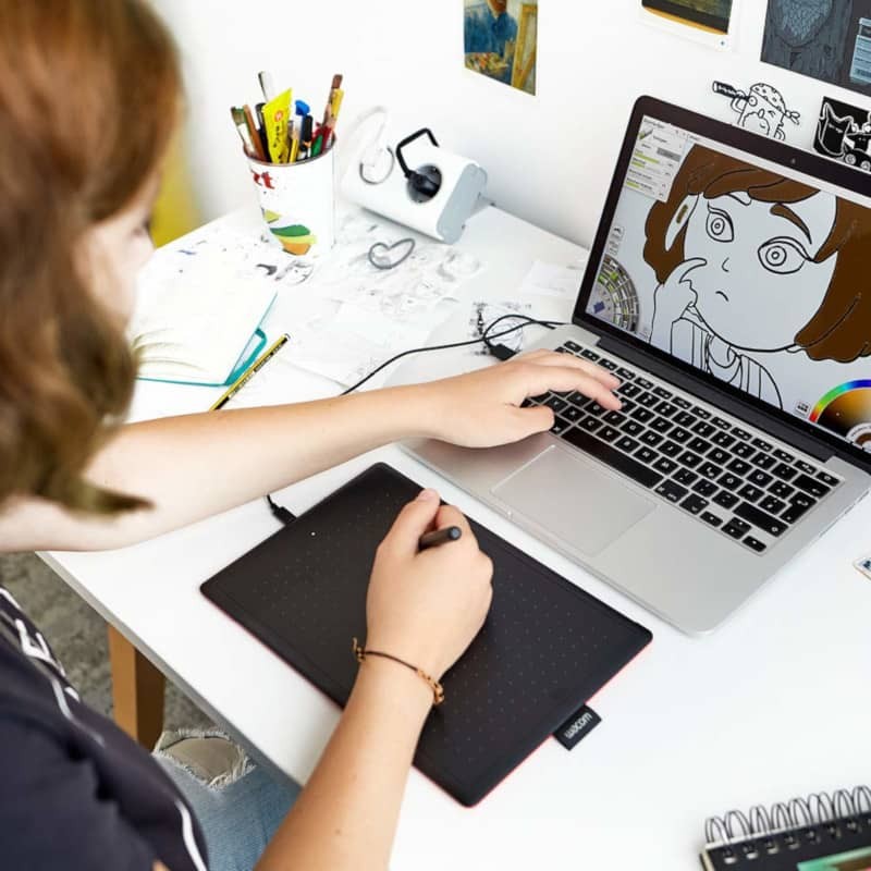 Tableta digitalizadora Wacom One by Medium Negro - Ítem3