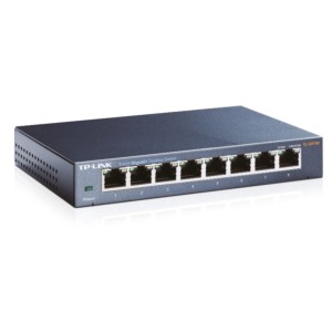 TP-LINK TL-SG108 Switch para sobremesa con 8 puertos a 10/100/1000 Mbps