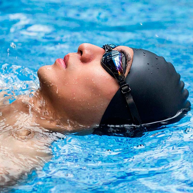 Xiaomi 7th Touca Piscina Silicone Preto Extra-grande - Item5