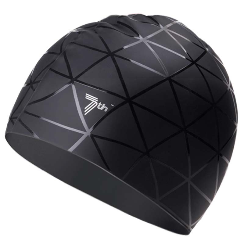 Xiaomi 7th Touca Piscina Silicone Preto Geométrico