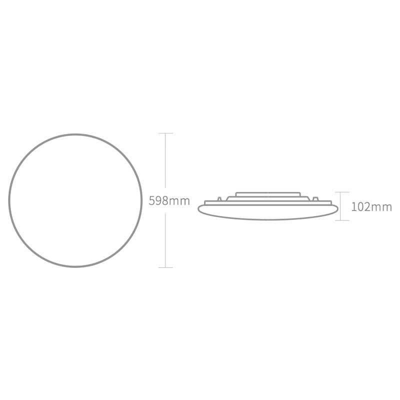 Yeelight Arwen Ceiling Light 550C - Lámpara de Techo Inteligente - Ítem4