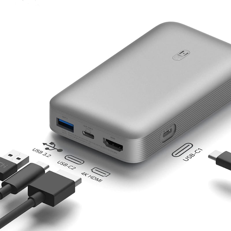 ZMI Multifunctional PowerBank 10000 mAh 50W USB-C x2/USB 3.2/HDMI - Item1