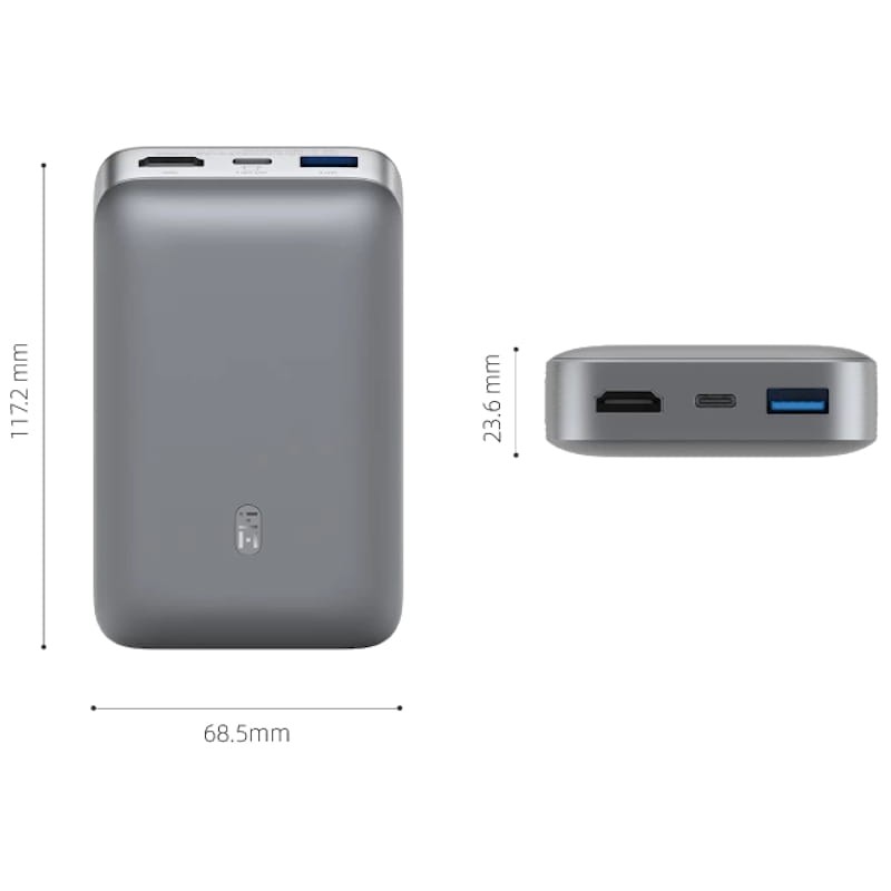 ZMI Multifunctional PowerBank 10000 mAh 50W USB-C x2/USB 3.2/HDMI - Item3