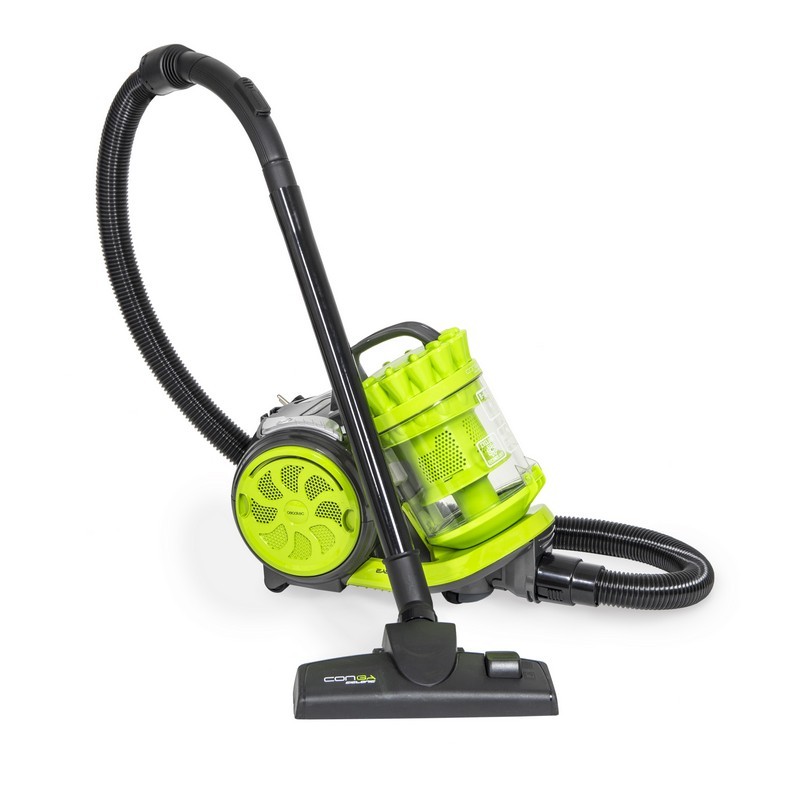 Conga Ciclonic Cord Rewinder - Plano general del aspirador; depósito de 2 l