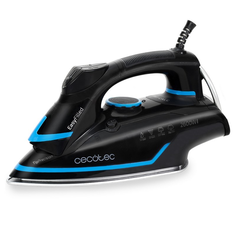 Ferro Force Titanium 420 - Perfil de ferro (cor preta com linhas azuis)