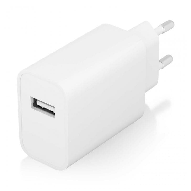 Cargador de Alta Eficiencia 10.5W Aisens 1xUSB Blanco imagen entrada usb