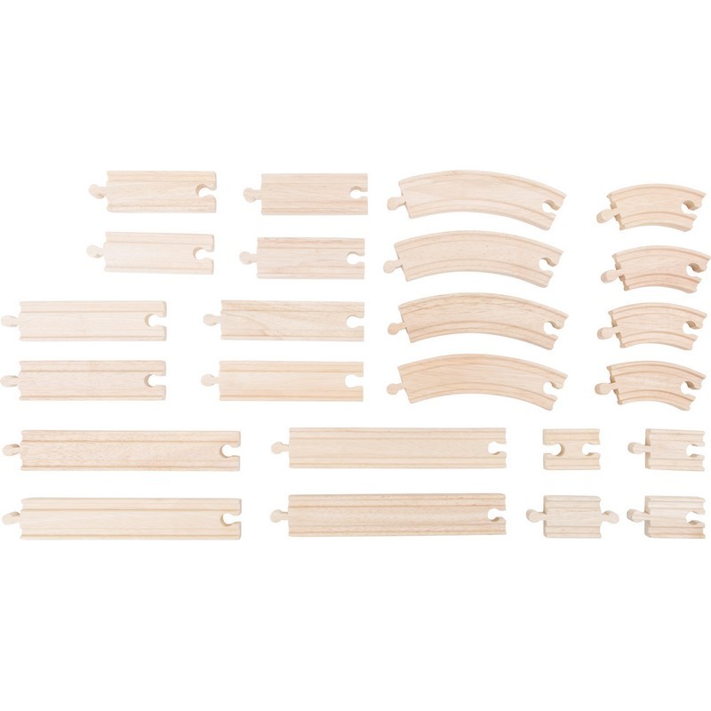 Set de vías, 24 piezas