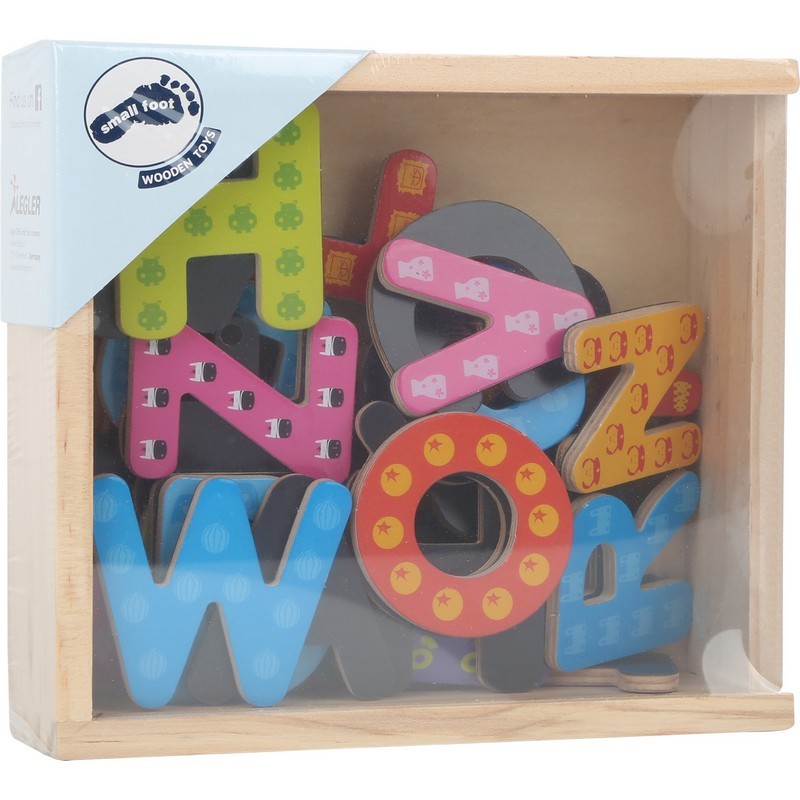 Letras magnéticas multicolores