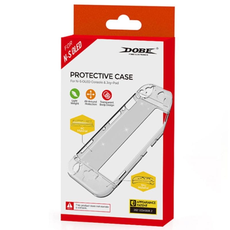 Funda Protectora Nintendo Switch OLED DOBE TNS-1133C Transparente - Ítem3