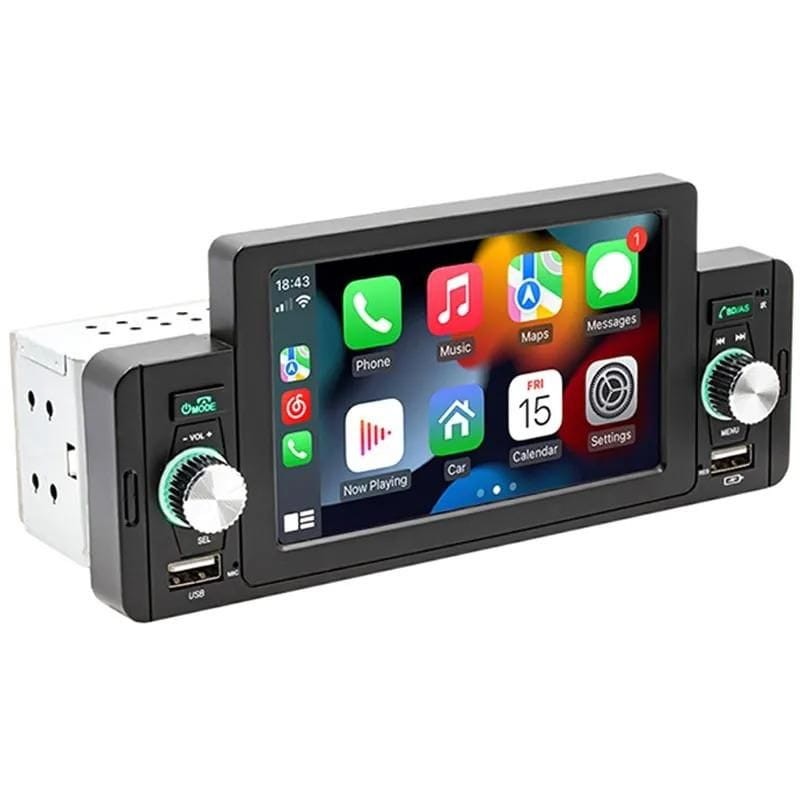 SWM 160C Bluetooth/Carplay/USB Preto - Autorádio 1 DIN - Item