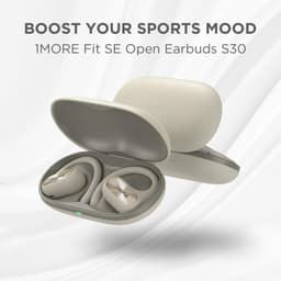 Perfectos para hacer deporte 1More Fit SE Open TWS Blanco - Auriculares Bluetooth