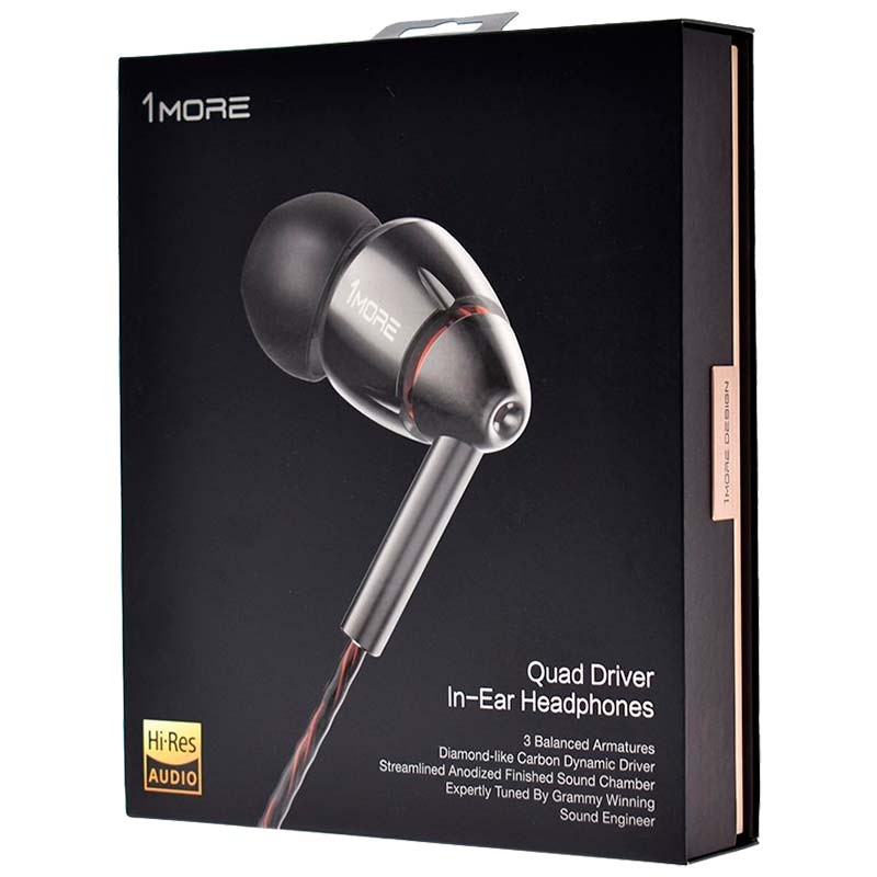 Auriculares 1More Quad Driver Negro - Ítem4