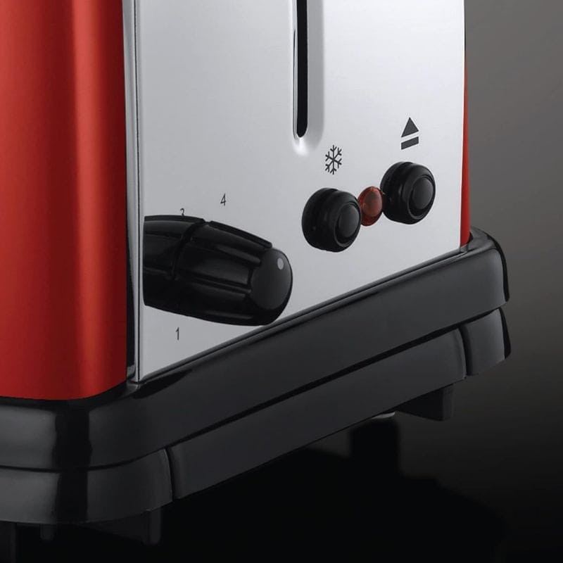 Grille-pain Russell Hobbs 23330-56 1670 W Noir Rouge Acier inoxidable - Ítem5