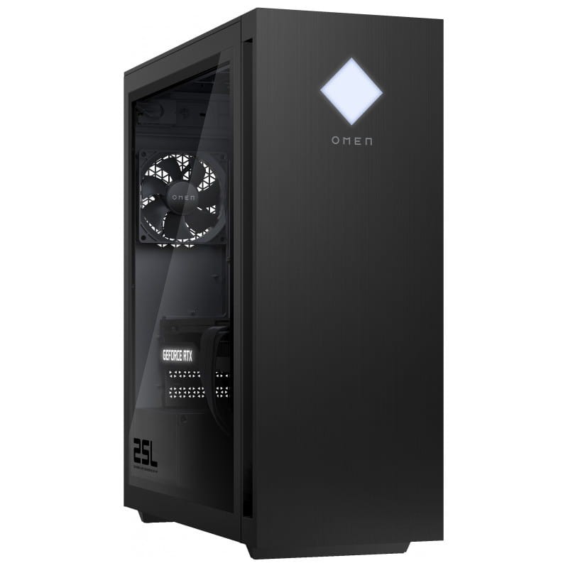 HP OMEN 25L GT15-0007ns Intel Core i7 i7-12700F /16 GB /512GB /NVIDIA GeForce RTX 3060 /Windows 11 Negro - Home Torre PC - Ítem1