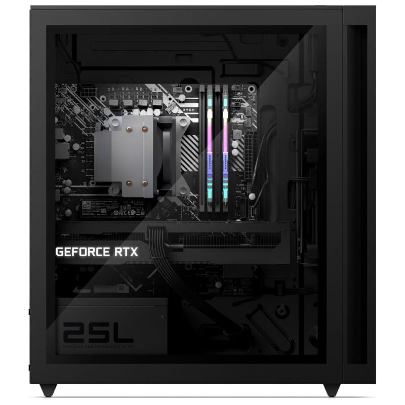 HP OMEN 25L GT15-0007ns Intel Core i7 i7-12700F /16 GB /512GB /NVIDIA GeForce RTX 3060 /Windows 11 Negro - Home Torre PC - Ítem4