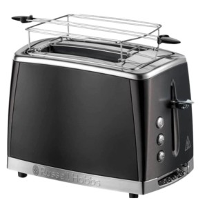 Grille-pain Russell Hobbs 26150-56 acier inoxidable 1550 W Noir