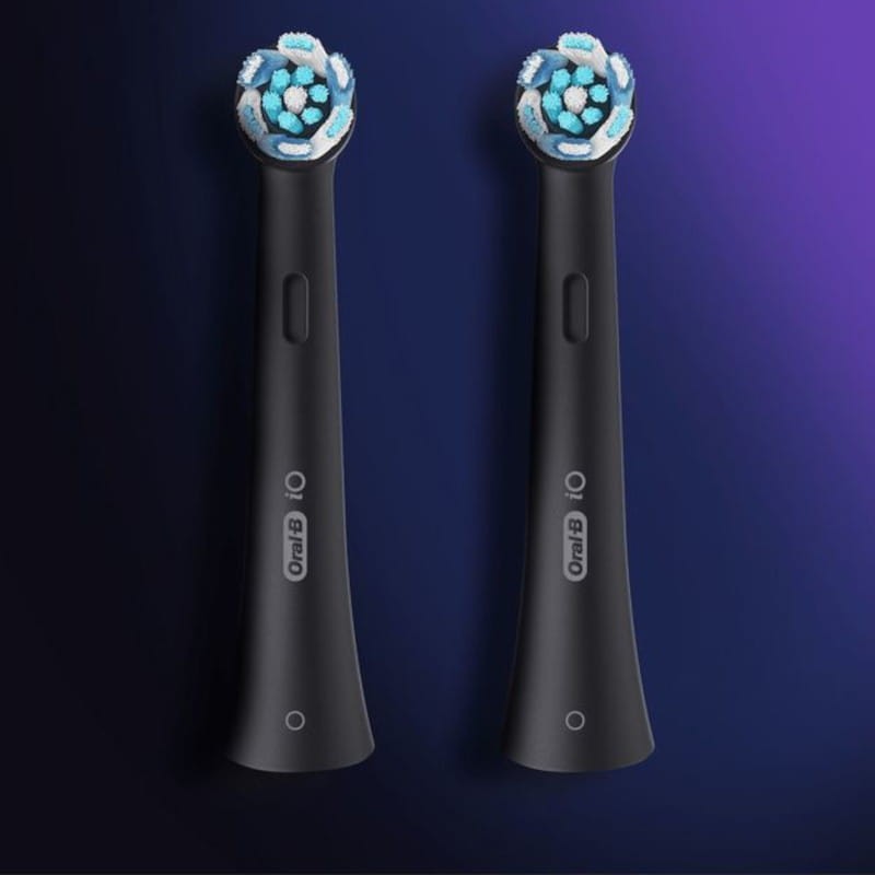 2 x Recharges de Tête de Brosse Braun Oral-B iO Ultimate Clean Noir - Ítem2