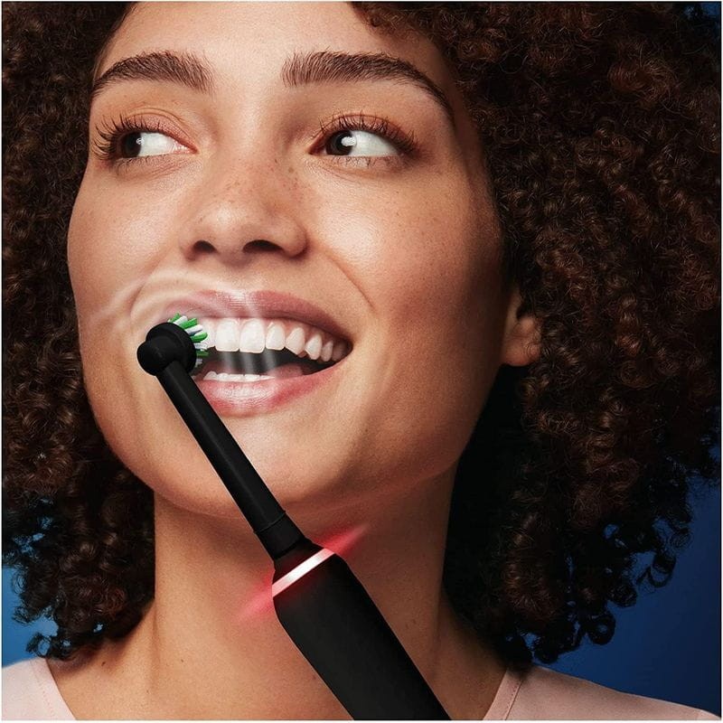 Lot de 2 brosses à dents Oral-B Pro 3 3900 Noir et Rose - Ítem3