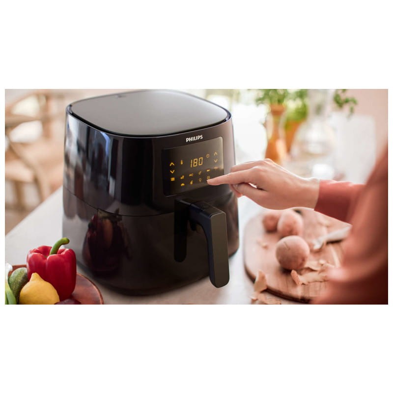 Philips 3000 Series HD9270/96 2000W XL 6.2L Preto - Fritadeira de Ar - Item3