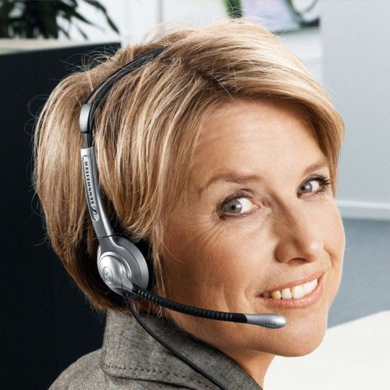 EPOS SH 330 Monaural Easy Disconnect Cinzento com microfone - Item2