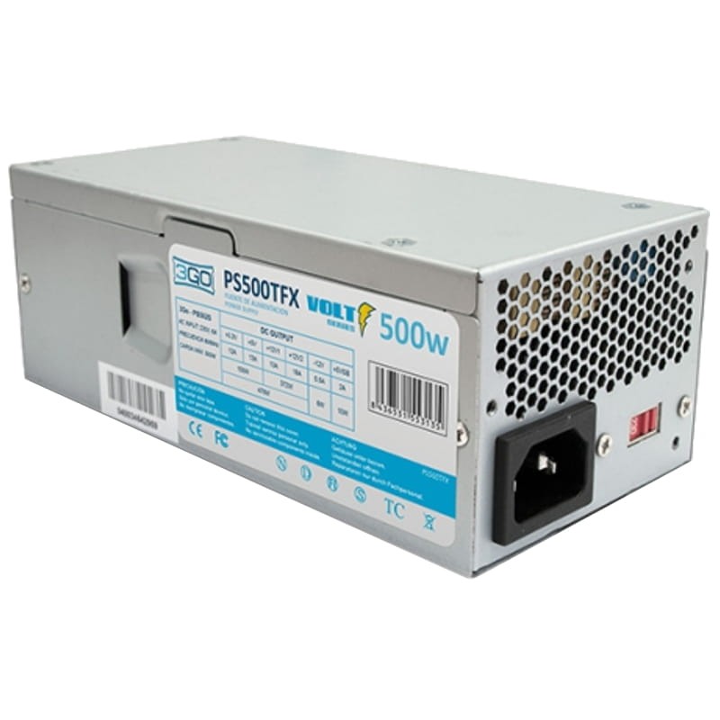 3GO Fuente Alimentación 500w TFX Vent 8CM+2XSATA - Item
