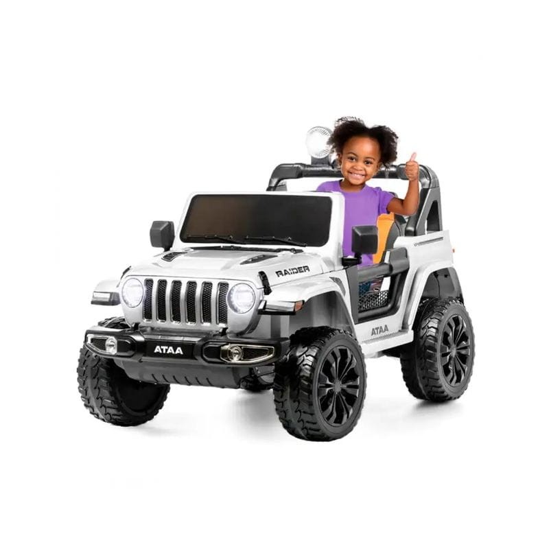 4x4 Raider 12v Blanco - Coche eléctrico para niños - Ítem1