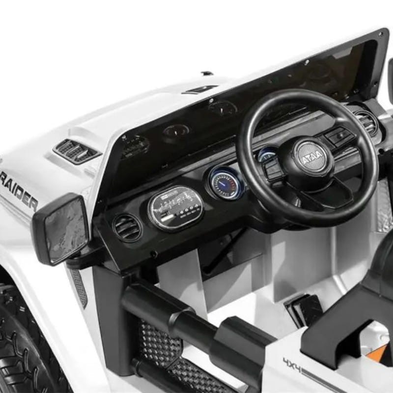 4x4 Raider 12v Blanco - Coche eléctrico para niños - Ítem6
