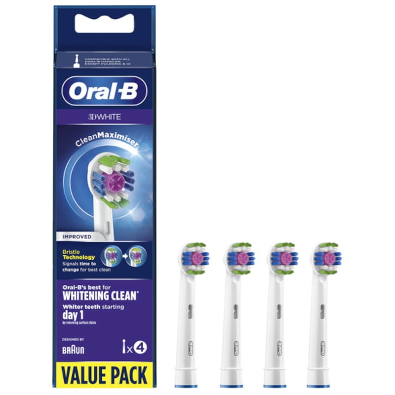Pro 3D White ORAL B Recambio cabezal cepillo eléctrico precio