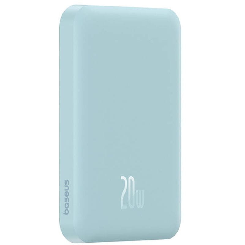 Baseus Power Bank Mini 5000mAh Compatible MagSafe Bleu - Charge rapide 20W et câble C inclus - Ítem2