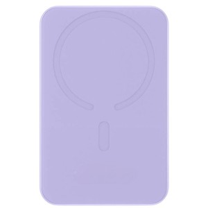 Baseus Power Bank Mini 5000mAh Compatible MagSafe Violet - Charge rapide 20W et câble C inclus