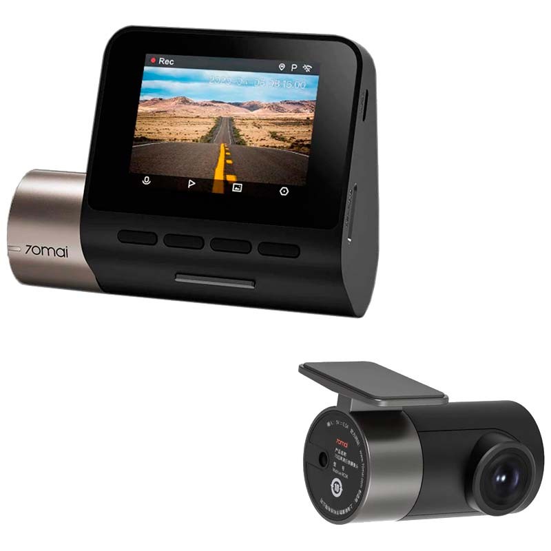 70Mai Kit A500s Dash Cam Pro Plus+ GPS + Câmara Traseira 70mai RC06