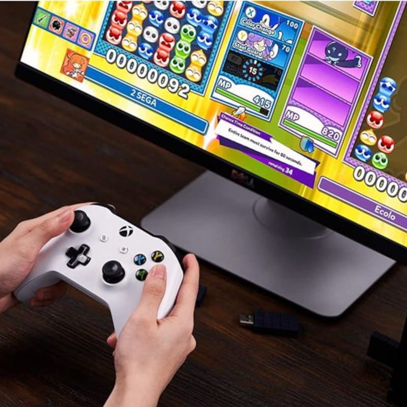 8Bitdo Adaptateur Gaming Sans Fil 2 Noir - Nintendo Switch / Android TV / Windows / MacOS / Raspberry Pi 3B+ / 3B / 2B - Ítem7