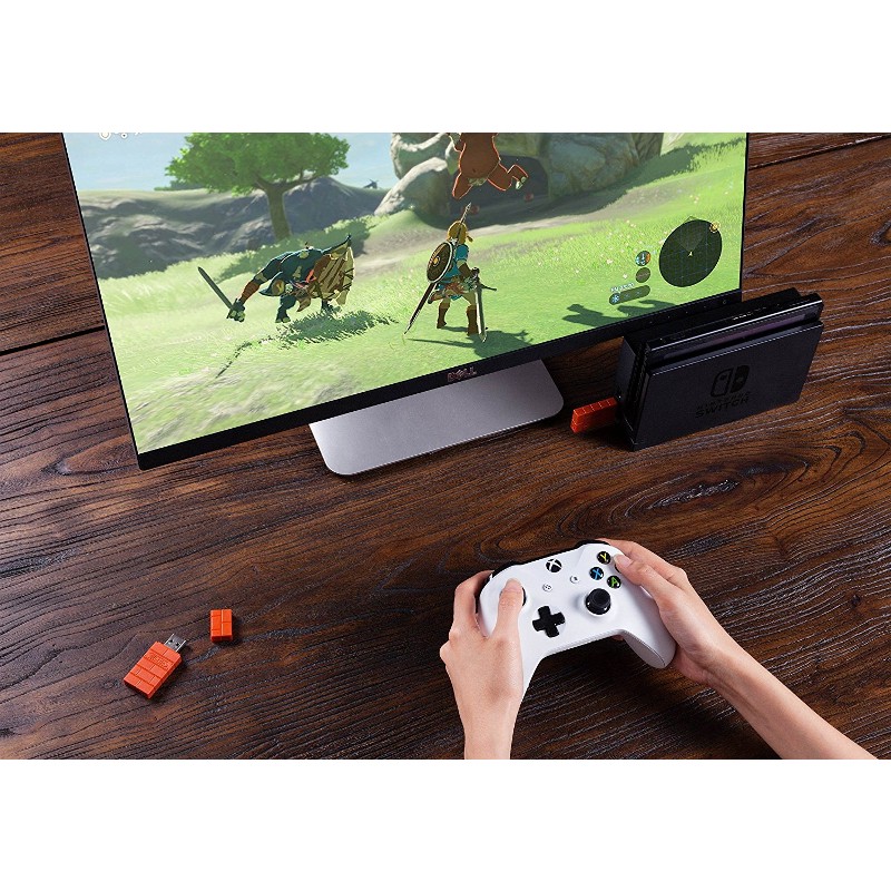 8Bitdo Adaptador Wireless - Nintendo Switch/Android TV/Windows/MacOS/Raspberry Pi - Uitilizar mando de PS4, PS3, Wii Mote, Xbox, Wii U Pro en Nintendo Switch de forma inalámbrica - Ítem8
