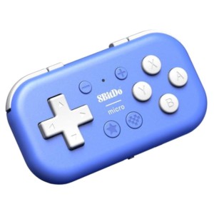Gamepad 8BitDo Micro Bluetooth Azul – Mando Nintendo Switch/Android